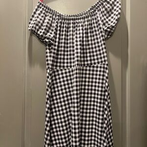 Express Gingham Dress M